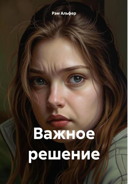 Обложка книги  «Важное решение»