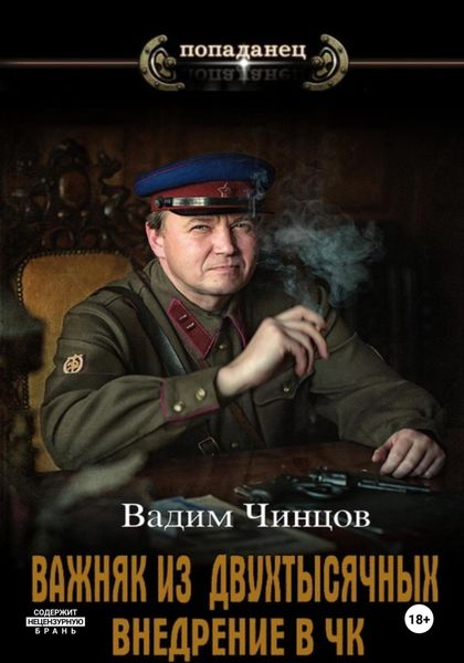 Обложка книги  «Важняк из двухтысячных. Внедрение в ЧК»