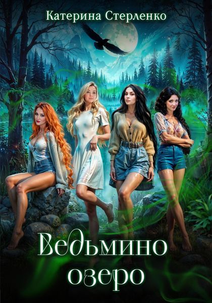 Обложка книги  «Ведьмино озеро»