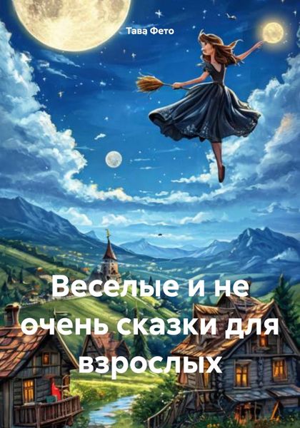 Обложка книги  «Веселые и не очень сказки для взрослых»