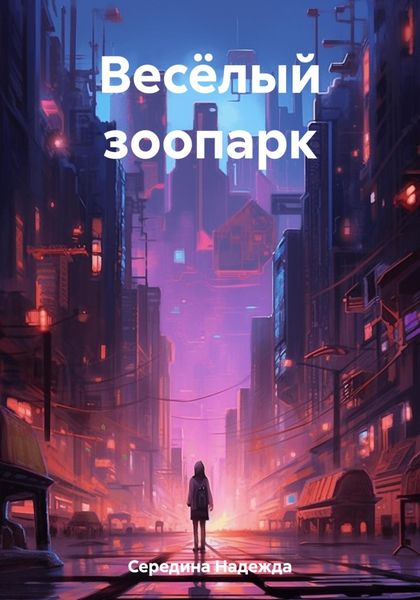 Обложка книги «Весёлый зоопарк»