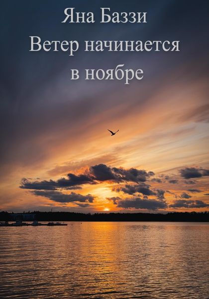Обложка книги  «Ветер начинается в ноябре»