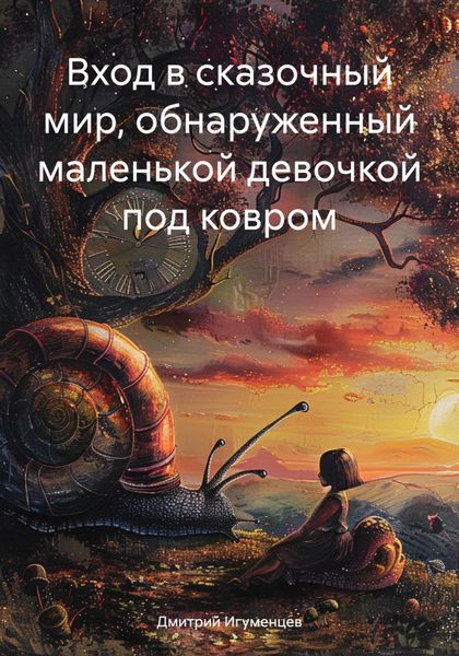 Обложка книги  «Вход в сказочный мир, обнаруженный маленькой девочкой под ковром»