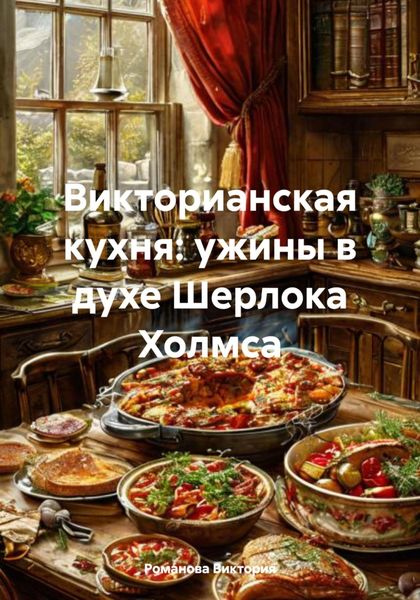 Обложка книги  «Викторианская кухня: ужины в духе Шерлока Холмса»
