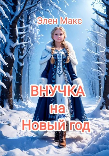 Обложка книги  «Внучка на Новый год»