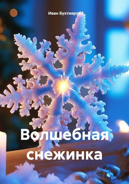 Обложка книги  «Волшебная снежинка»