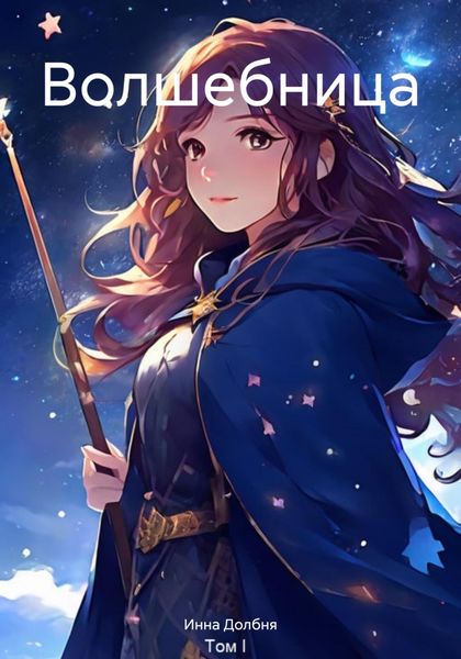 Обложка книги  «Волшебница»