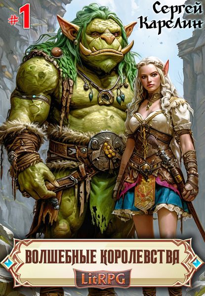 Обложка книги  «Волшебные королевства»