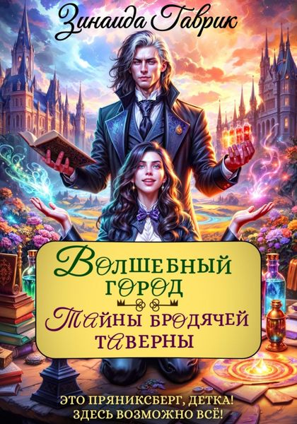 Обложка книги  «Волшебный город. Тайны бродячей таверны»