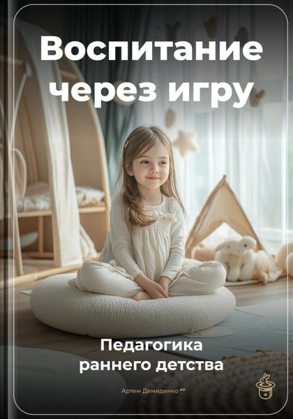 Обложка книги  «Воспитание через игру: Педагогика раннего детства»