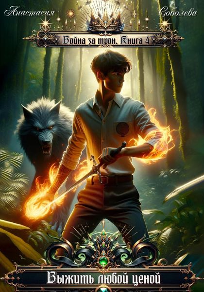 Обложка книги  «Война за трон 4: Выжить любой ценой»