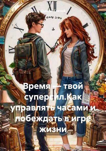 Обложка книги  «Время – твой суперсил.Как управлять часами и побеждать в игре жизни»
