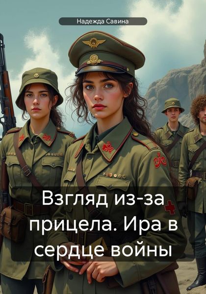 Обложка книги  «Взгляд из-за прицела. Ира в сердце войны»