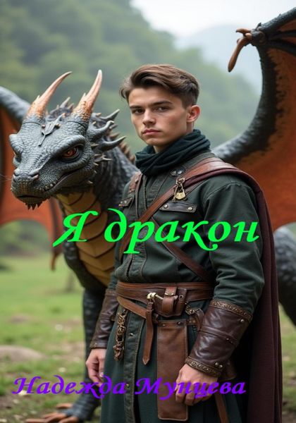 Обложка книги  «Я дракон»