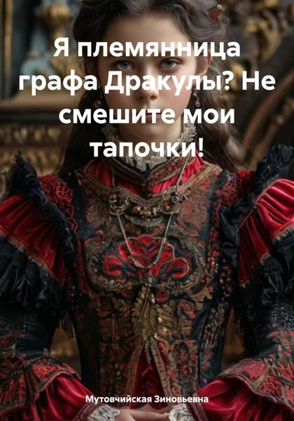 Обложка книги  «Я племянница графа Дракулы? Не смешите мои тапочки!»