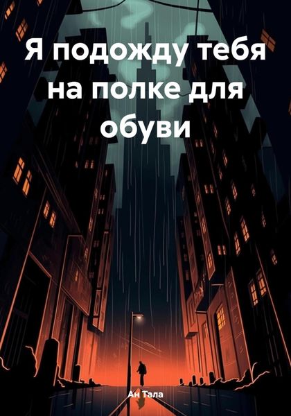 Обложка книги  «Я подожду тебя на полке для обуви»