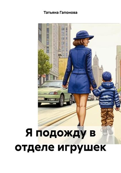 Обложка книги  «Я подожду в отделе игрушек»