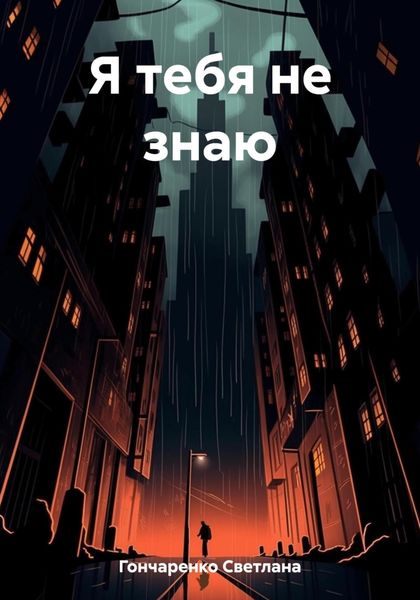 Обложка книги  «Я тебя не знаю»