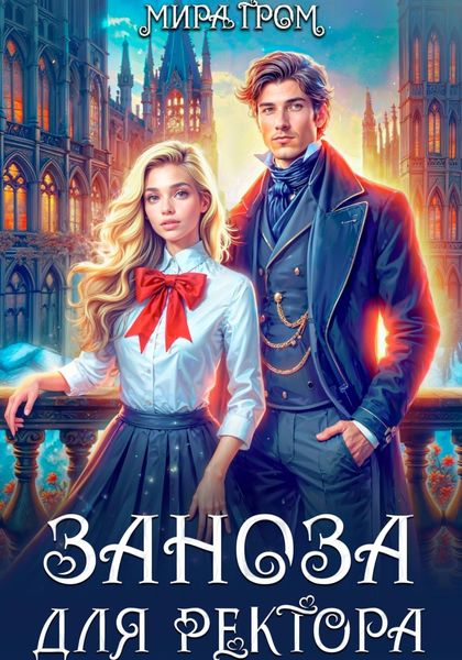 Обложка книги  «Заноза для ректора»