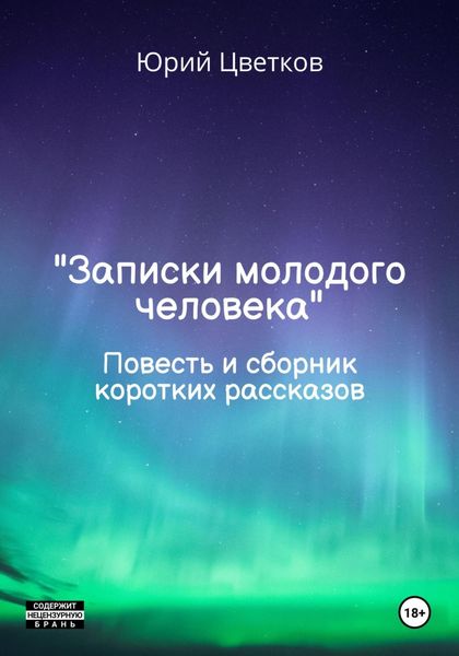 Обложка книги  «Записки молодого человека. Повесть и сборник коротких рассказов»