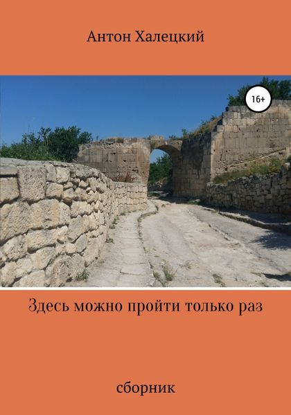 Обложка книги  «Здесь можно пройти только раз»