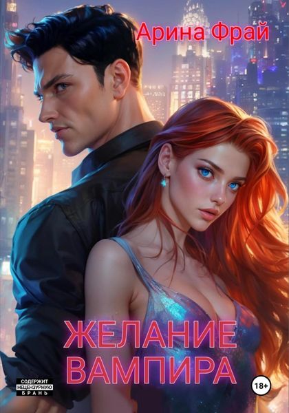 Обложка книги  «Желание вампира»