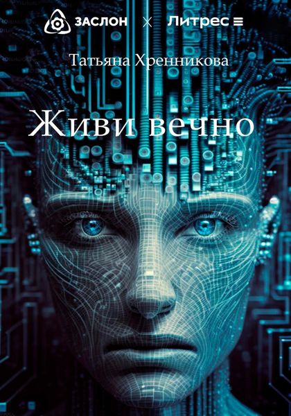 Обложка книги  «Живи вечно»