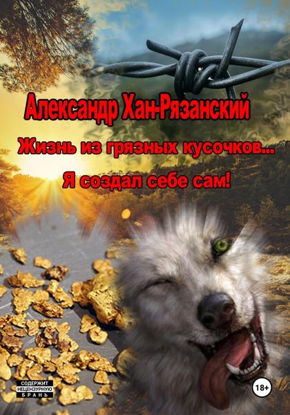Обложка книги  «Жизнь из грязных кусочков… Я создал себе сам!»