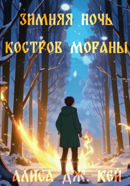 Обложка книги  «Зимняя ночь костров Мораны»