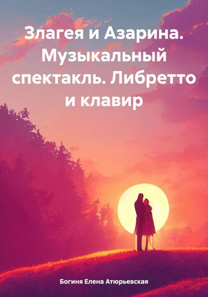 Обложка книги  «Злагея и Азарина. Музыкальный спектакль. Либретто и клавир»