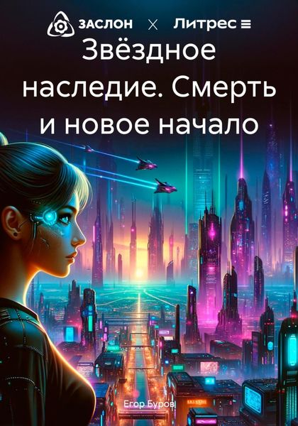 Обложка книги  «Звёздное наследие. Смерть и новое начало»