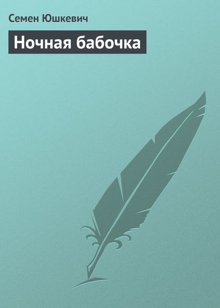Обложка книги  «Ночная бабочка»