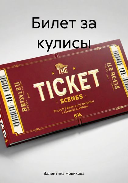Обложка книги «Билет за кулисы»