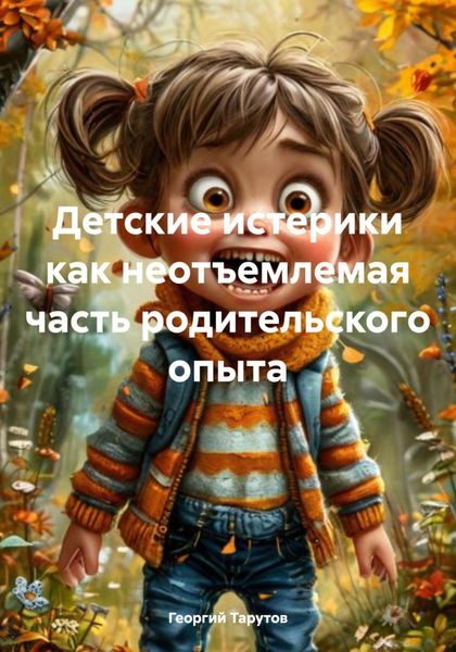 Обложка книги  «Детские истерики как неотъемлемая часть родительского опыта»