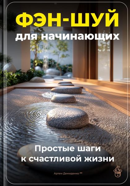 Обложка книги  «Фэн-шуй для начинающих: Простые шаги к счастливой жизни»