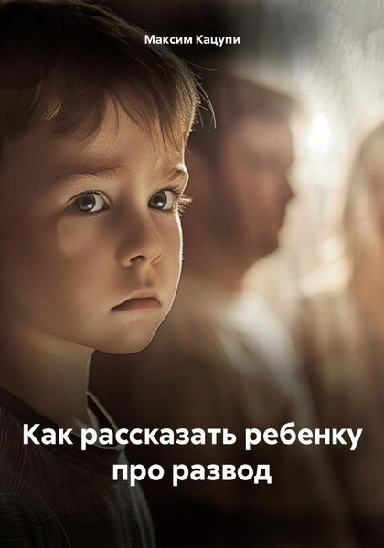 Обложка книги  «Как рассказать ребенку про развод»