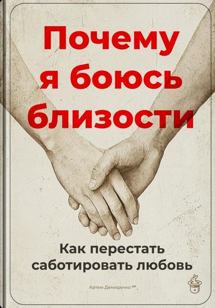 Обложка книги  «Почему я боюсь близости: Как перестать саботировать любовь»