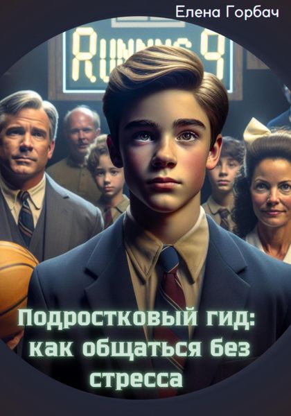 Обложка книги  «Подростковый гид: как общаться без стресса»