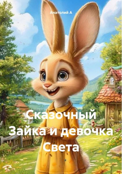 Обложка книги  «Сказочный Зайка и девочка Света»