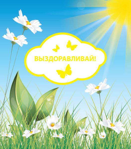 Обложка книги  «Выздоравливай!»