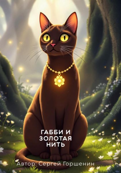 Обложка книги  «Габби и золотая нить»