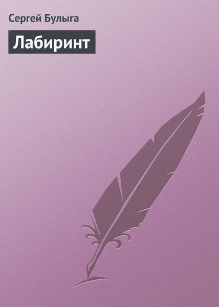 Обложка книги  «Лабиринт»