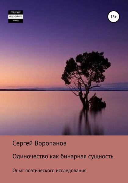 Обложка книги  «Одиночество как бинарная сущность. Опыт поэтического исследования»