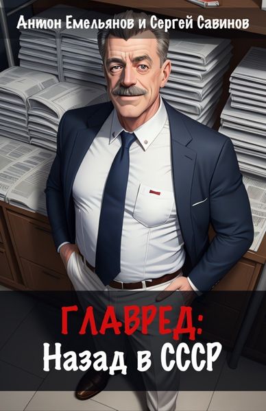 Обложка книги  «Главред: Назад в СССР. Книга 1»