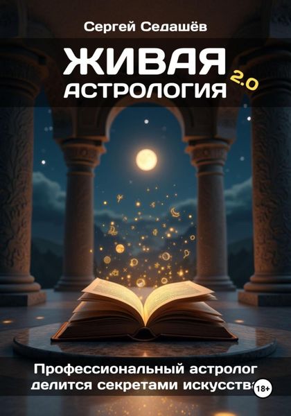 Обложка книги  «Живая астрология 2.0»