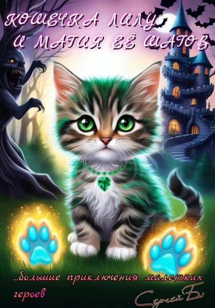 Обложка книги «Кошечка Лилу и магия её шагов»