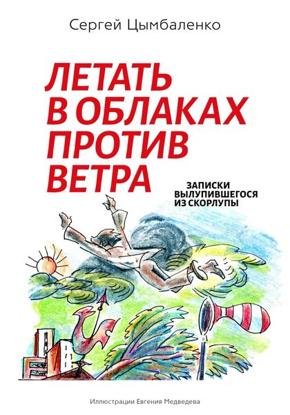 Обложка книги  «Летать в облаках против ветра»