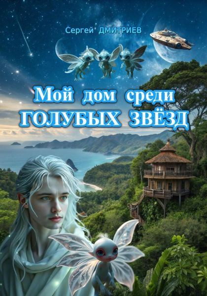 Обложка книги «Мой дом среди голубых звёзд»