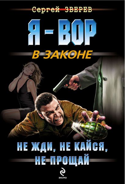 Обложка книги  «Не жди, не кайся, не прощай»