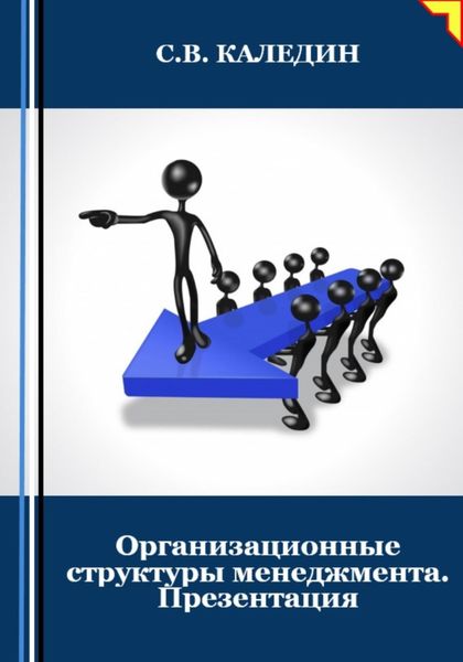 Обложка книги  «Организационные структуры менеджмента. Презентация»